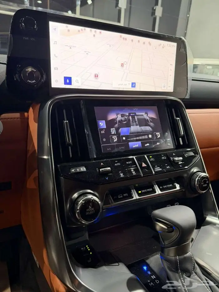 لكزس LX 600 بريمي VIP ابيض بلاك ادشن داخل - جملي2025 15