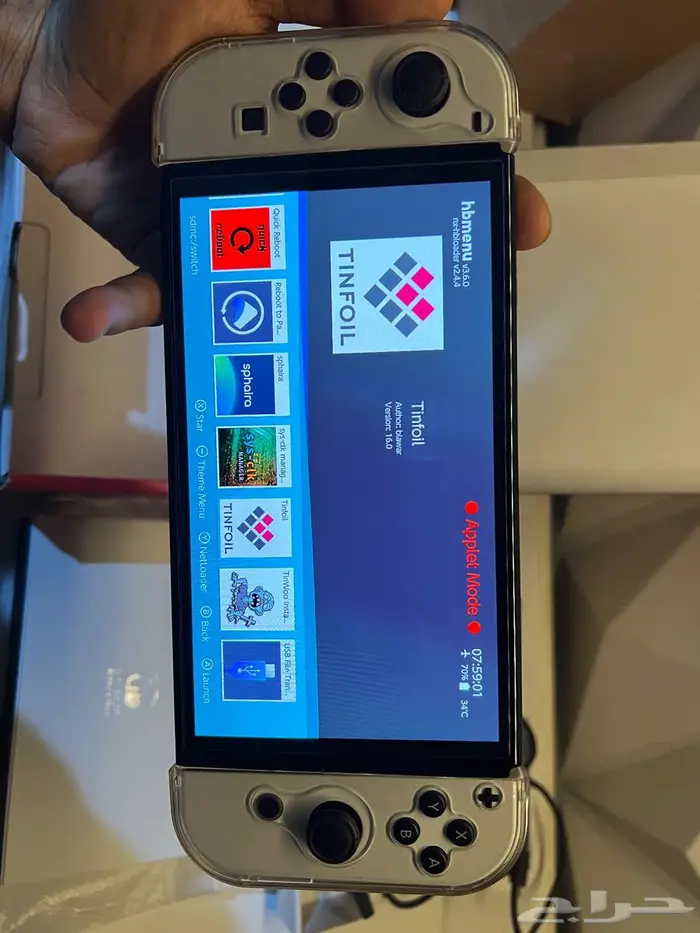 نينتيندو سويتش اوليد معدل مهكر للبيع او البدل 2