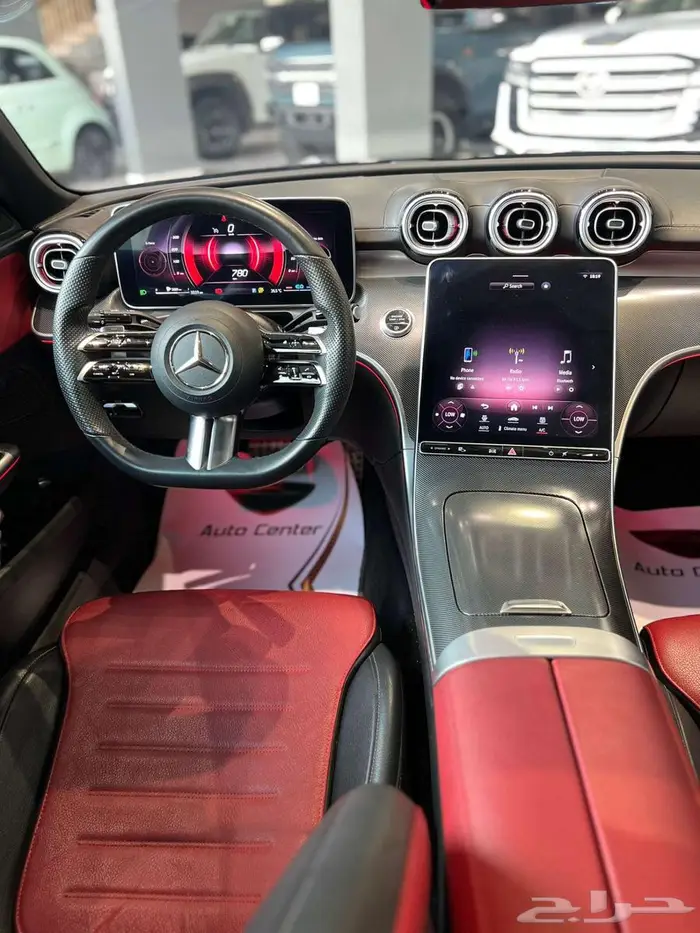 MERCEDES BENZ C200 AMG 2022 BLACK 6