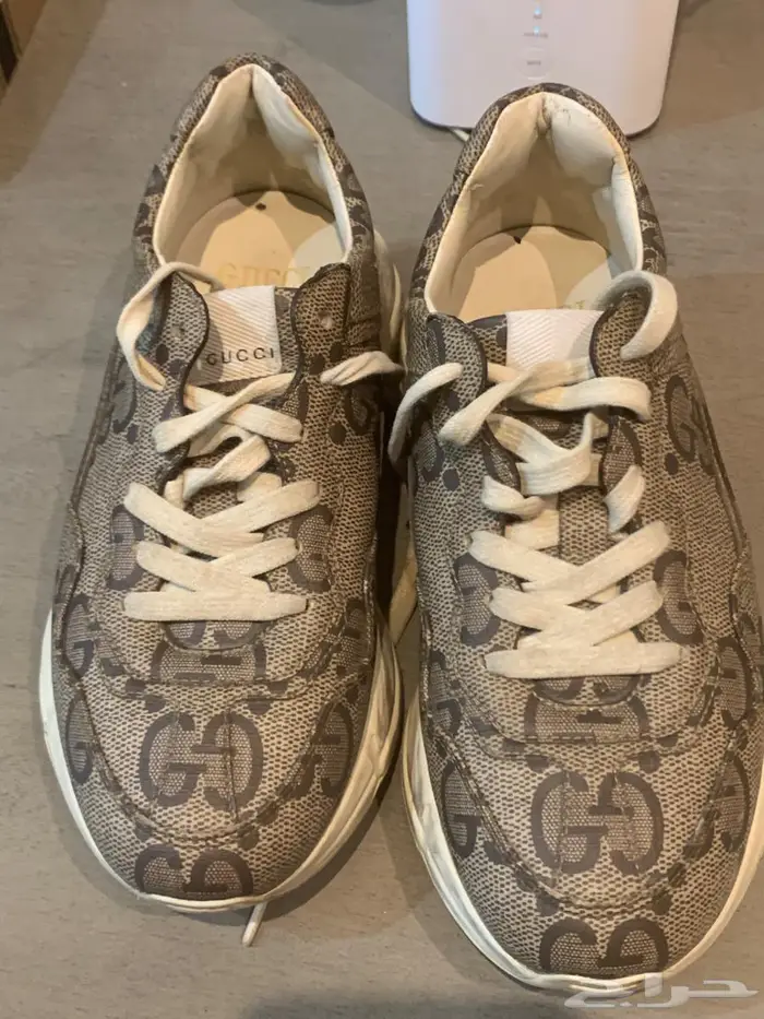 حذاء Gucci أصلي   مقاس 36 يلبس 37 1