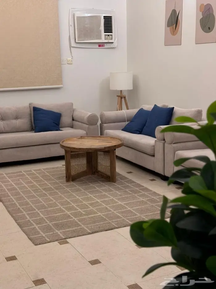 للايجار شقة مؤثثة في المونسيه شهري 0