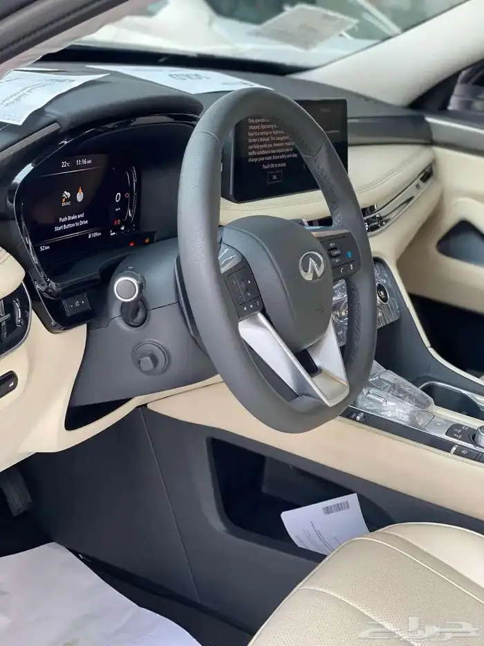 حصريا انفنتى Qx60سينسرى- لكجرى م 2023 سعودى وكالة 9