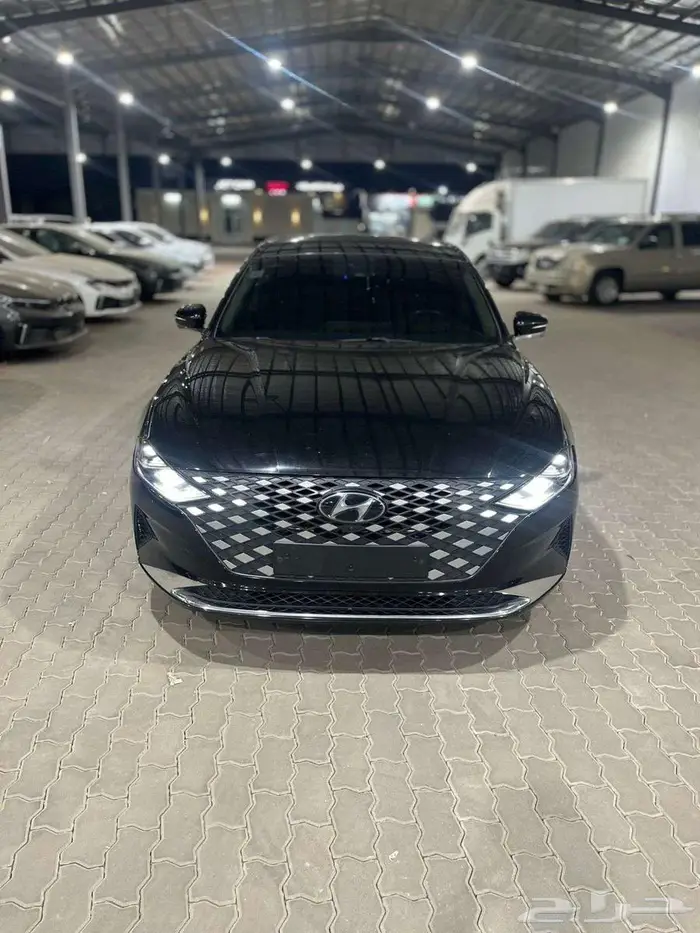 هيونداي ازيرا اسود 2020 وارد كوري شرط 0