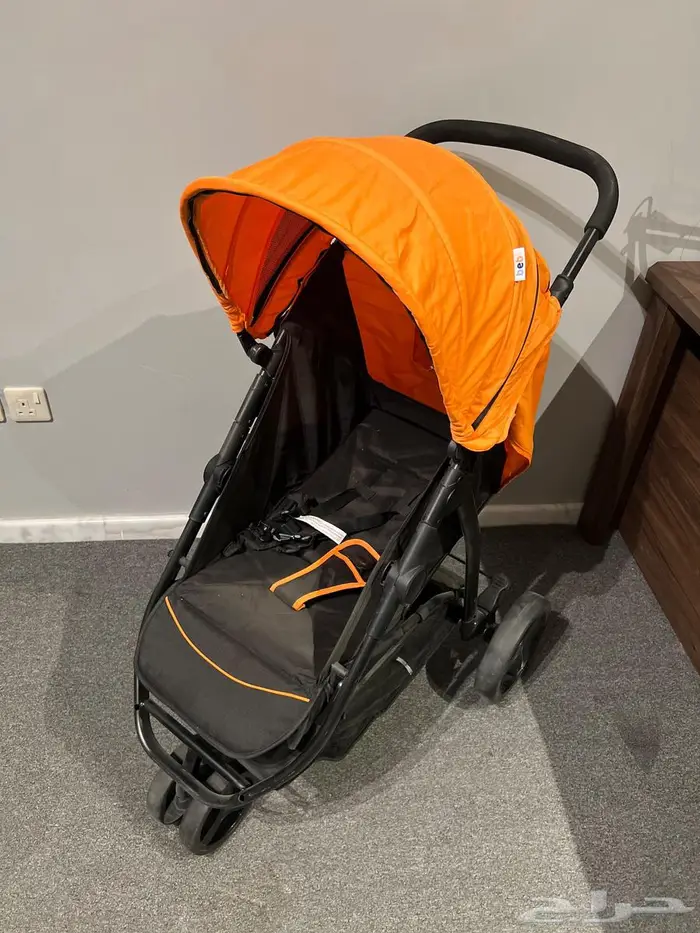 عربة أطفال بثلاث كفرات   استخدام 3 مرات فقط 0