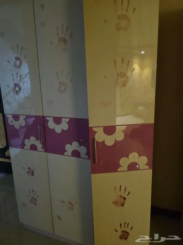 عدد 2 دولاب غرفة أطفال للبيع 0