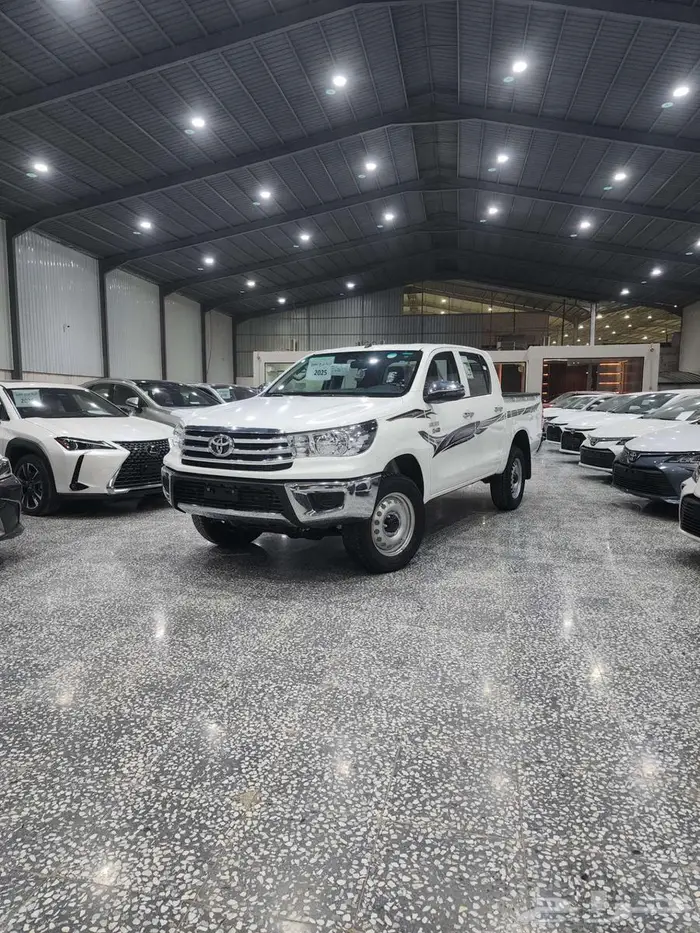 هايلوكس GL2 غمارتين سلق ديزل 2025 السعر 110170 عرض خاااص 1