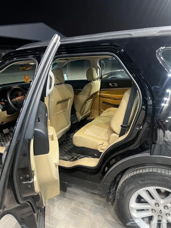 إكسبلورر أسود 2016 ستاندر بدون دبل خليجي ماشي 100ألف 10