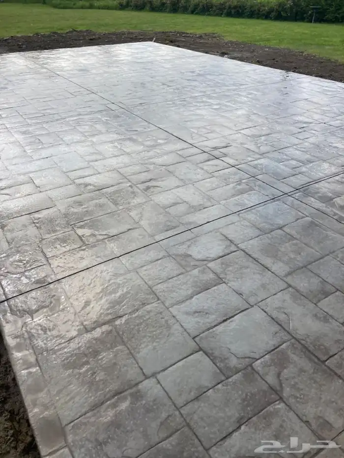 خرسانة مطبوعه صبه مروحيه مختلفة أشكال الوان ملونة 3