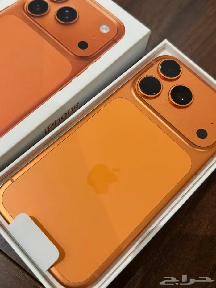 للبيع جهاز ايفون 17برو ذاكرة 1 تيرا جديد 1