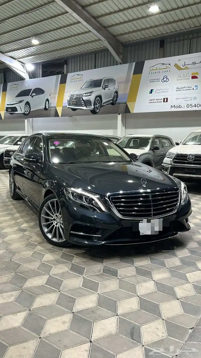 مورسيدس S500 وارد جافالي 6 ازرار 2016 عداد 97 ألف كيلو 2