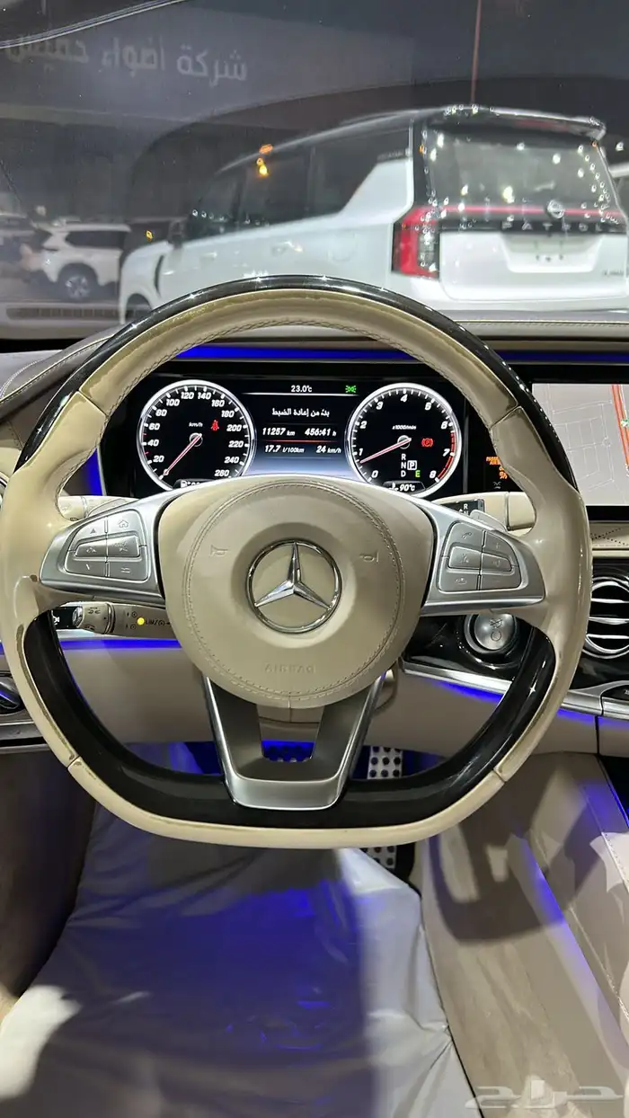 مورسيدس S500 وارد جافالي 6 ازرار 2016 عداد 97 ألف كيلو 13