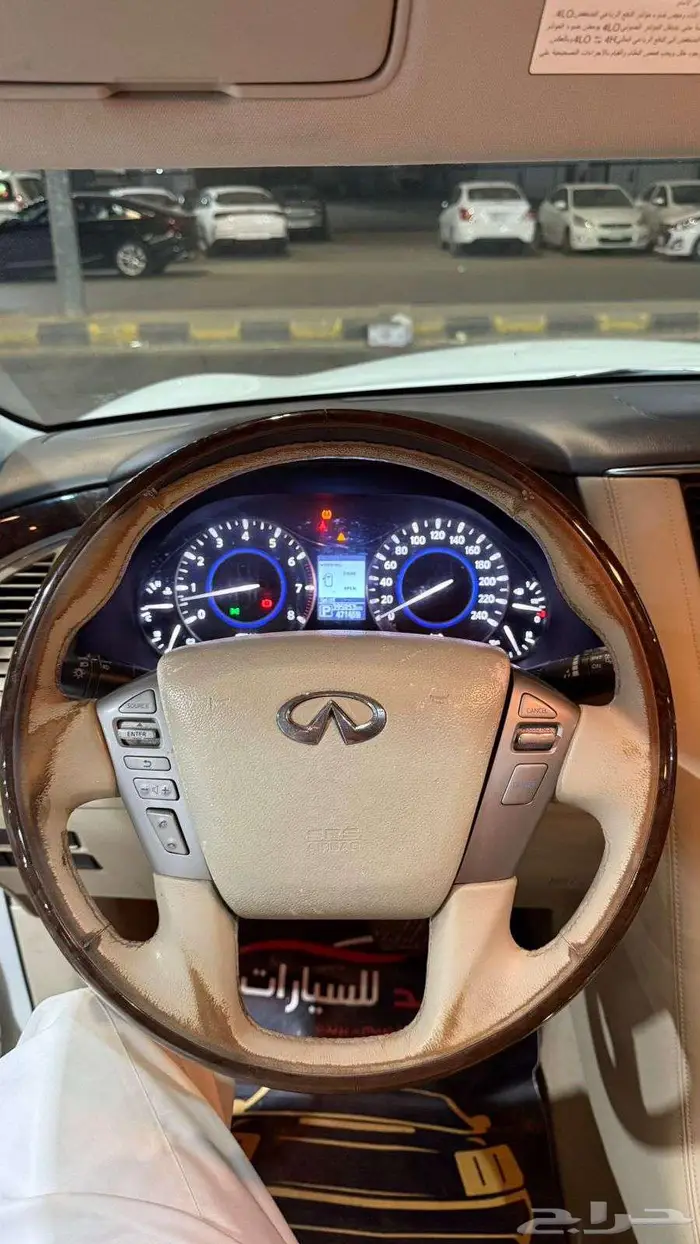 انفنيتي 2015 - QX80 فل كامل عداد 395000 8