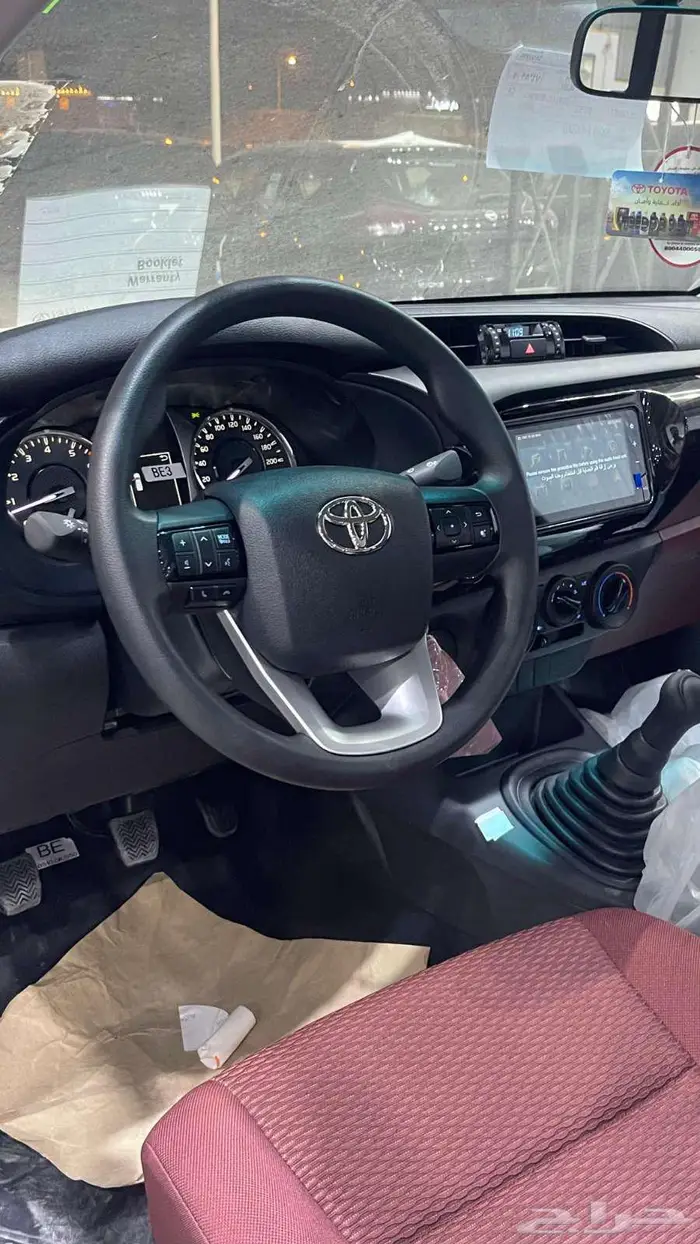 هايلوكس GLX غمارة بدون دبل بنزين 2025 سعودي 7