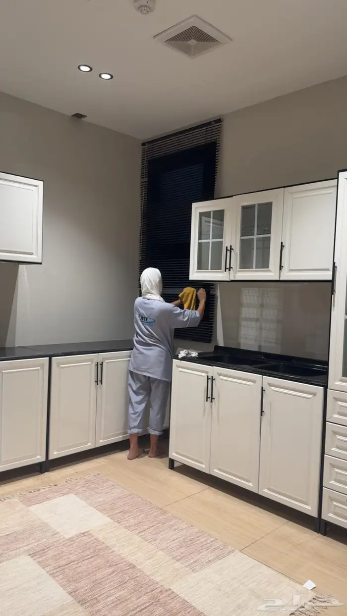 مطبخ رخام وطني ابيض جديد 1