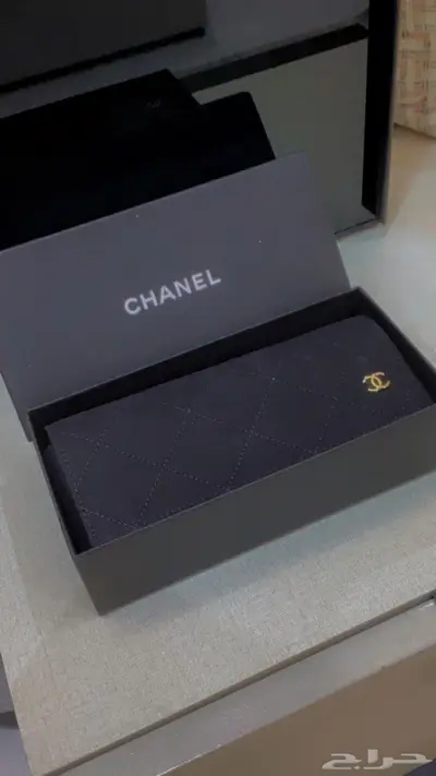 نظارة نظر شانيل الاصلي لون اسود بخط احمر جديد index