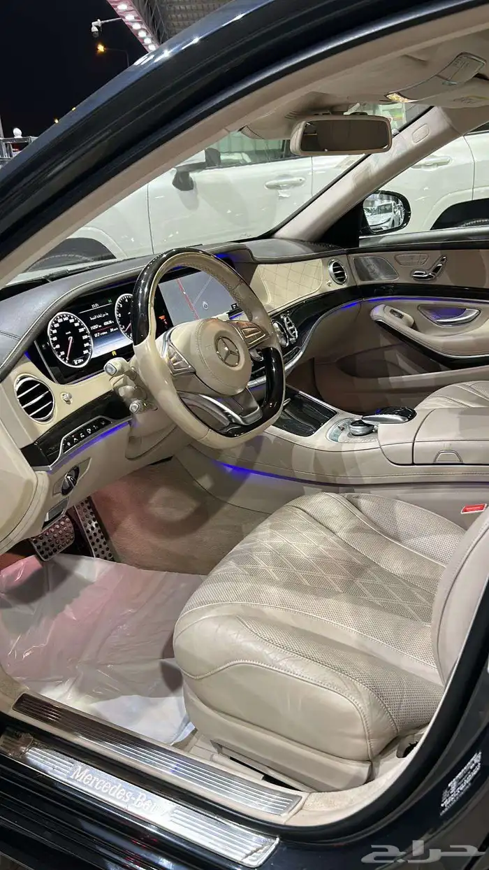 مورسيدس S500 وارد جافالي 6 ازرار 2016 عداد 97 ألف كيلو 5