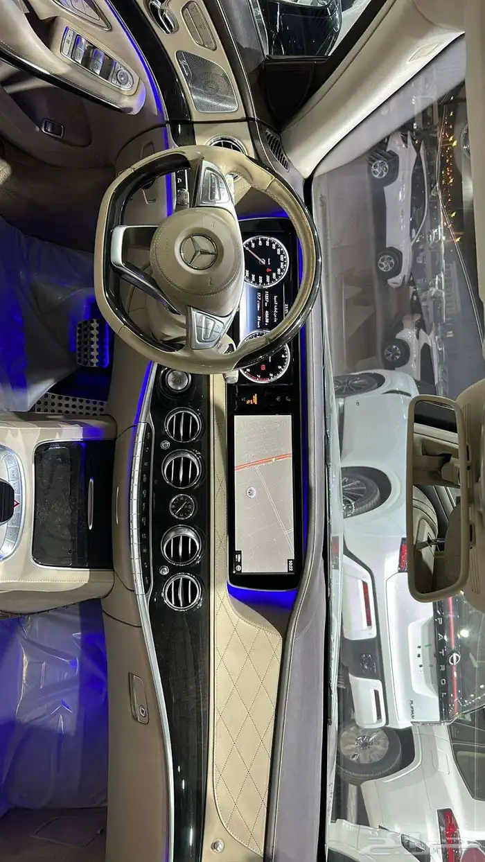 مورسيدس S500 وارد جافالي 6 ازرار 2016 عداد 97 ألف كيلو 11