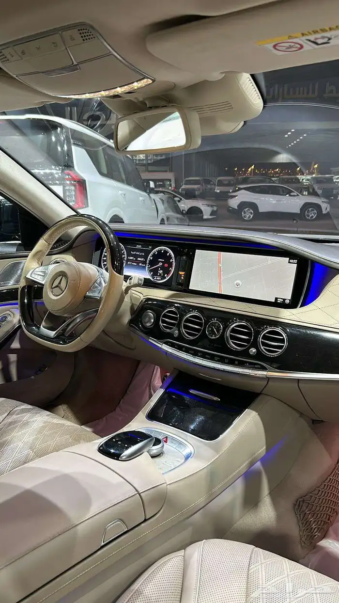 مورسيدس S500 وارد جافالي 6 ازرار 2016 عداد 97 ألف كيلو 10