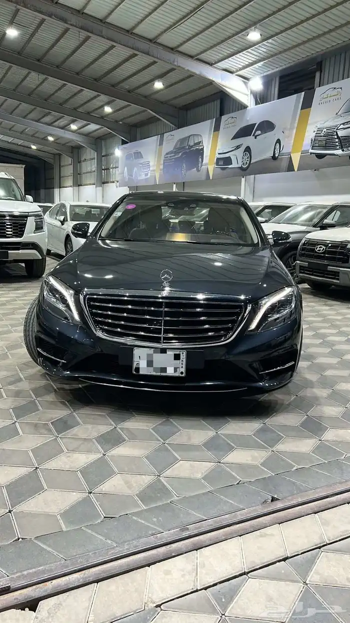 مورسيدس S500 وارد جافالي 6 ازرار 2016 عداد 97 ألف كيلو 0