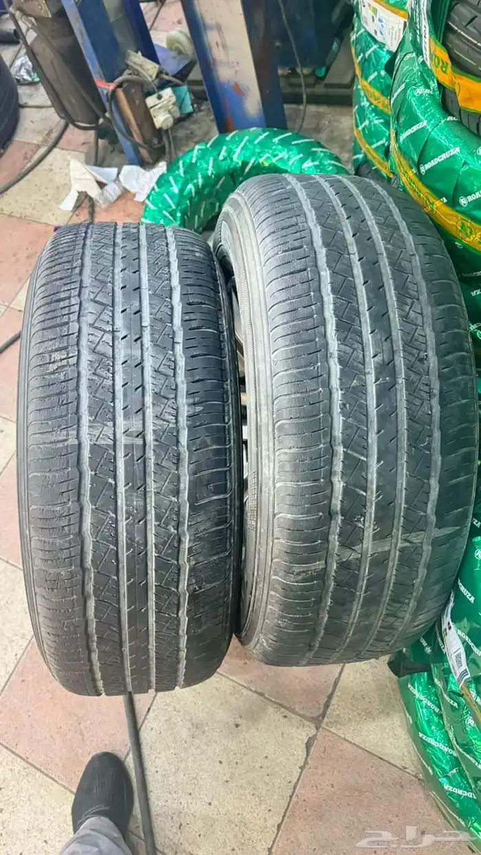 جنوط تاهو مع كفرات جديد للبيع 1