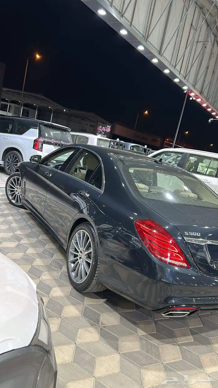 مورسيدس S500 وارد جافالي 6 ازرار 2016 عداد 97 ألف كيلو 3