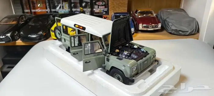 (( مجسم )) لاند روفر ديغندر كلاسيك 5