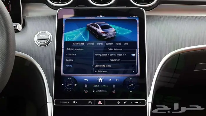 2025 مرسيدس C200 L 1.5 دفع خلفي اصفار مع ضمان 12