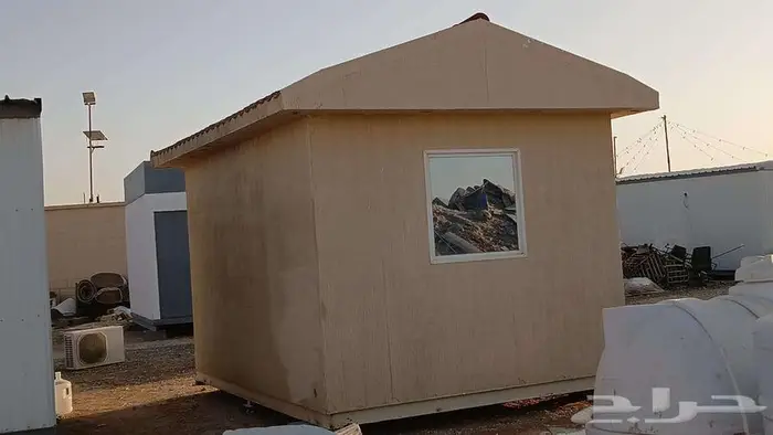 للبيع بركس قرميد متنقل كارافان برتبل مرتبل 3في4 بمكيف سبيلت 1