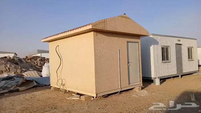 للبيع بركس قرميد متنقل كارافان برتبل مرتبل 3في4 بمكيف سبيلت 0