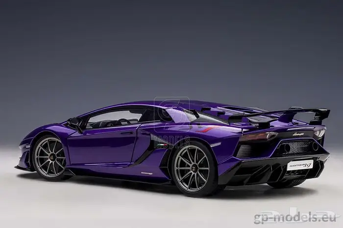 Lamborghini Aventador SVJ (2019)  AUTOart 1 18 مجسم 14
