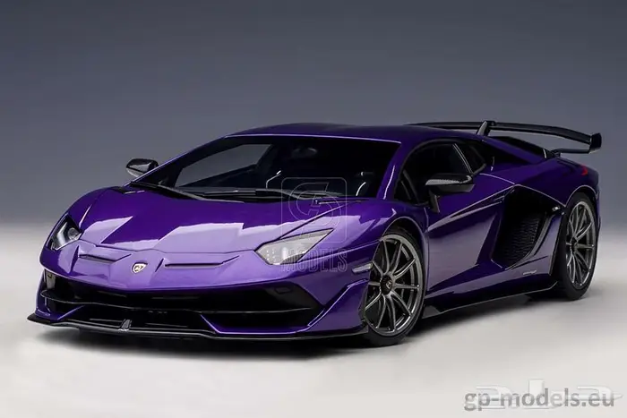 Lamborghini Aventador SVJ (2019)  AUTOart 1 18 مجسم 0