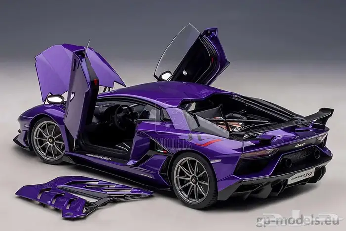 Lamborghini Aventador SVJ (2019)  AUTOart 1 18 مجسم 13
