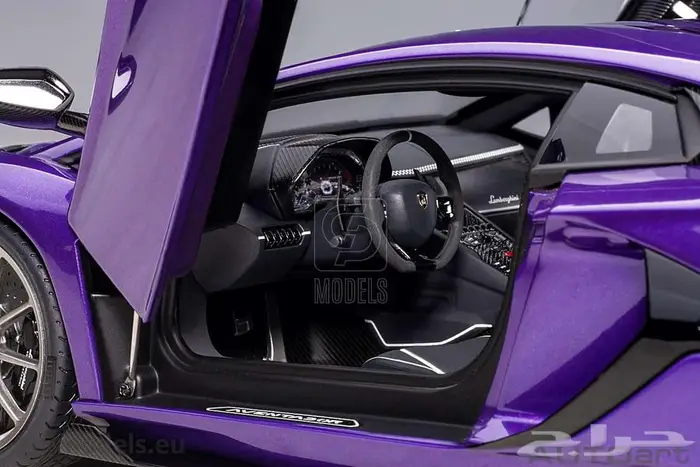 Lamborghini Aventador SVJ (2019)  AUTOart 1 18 مجسم 11