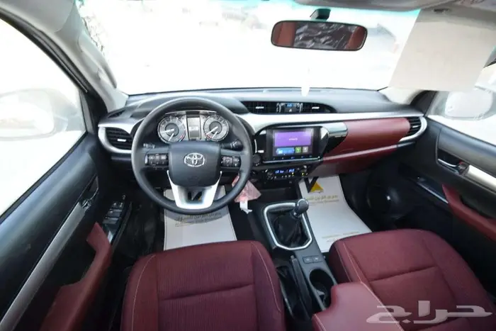 هايلكس 2025 بنزين رفرف قير عادي بريمي كاش وأقساط أقل سعر 6