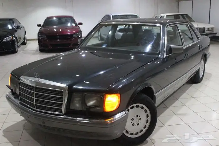 مرسيدس 1987 اس اي ال 560 أمريكي بطاقة جمركيه 7