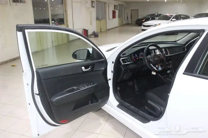 اوبتيما 2020 ابيض لولي بطاقة جمركية بوية بلدها 28