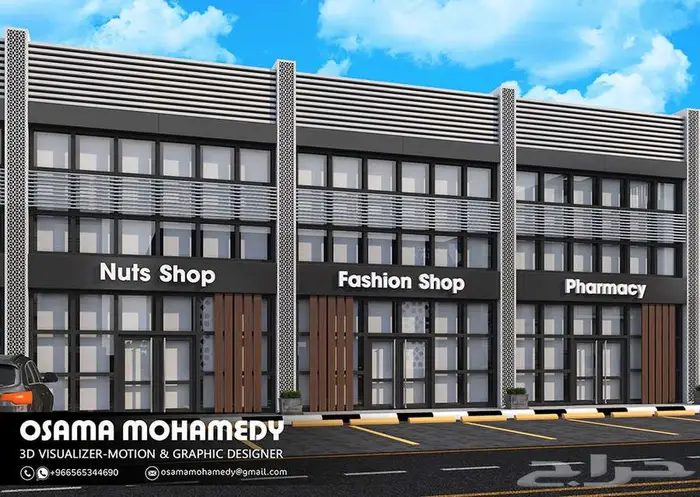 مصمم ثري دي - 3d designer ( واجهات - ديكور - معارض ) 10