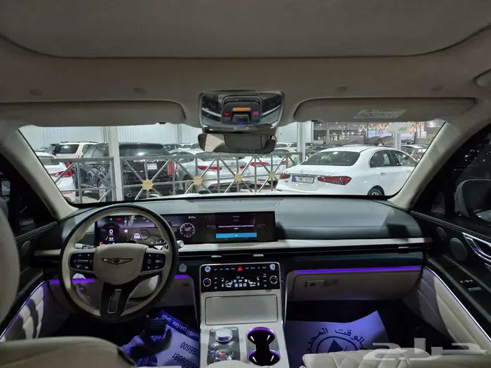 جينيسيس GV80-2024 سلندر6-ممشى 30الف KM 3