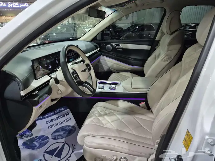 جينيسيس GV80-2024 سلندر6-ممشى 30الف KM 24