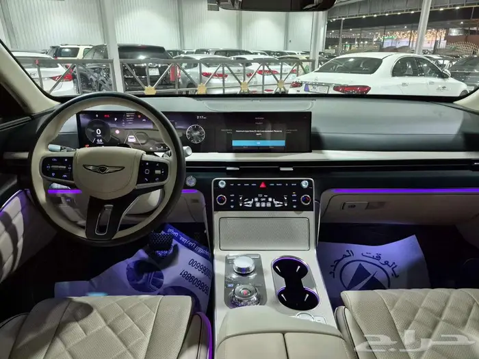 جينيسيس GV80-2024 سلندر6-ممشى 30الف KM 31