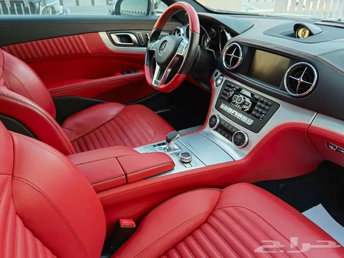 Mercedes SL550 كشف لون مميز من النوادر عالشرط 5