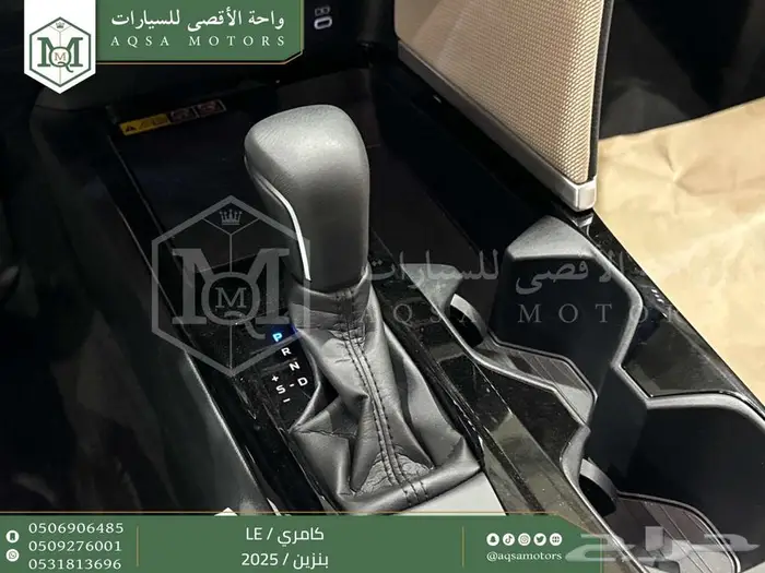 كامري LE نص فل أسود بنزين 2025 كاش وتقسيط بنوك 7