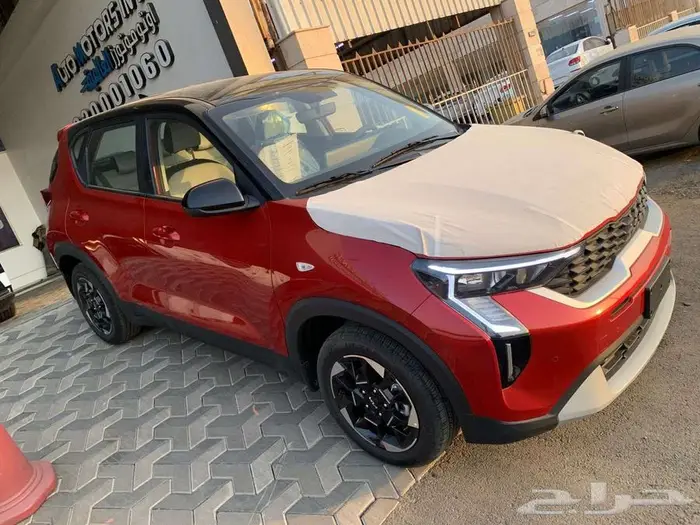 كيا سونيت 2026 ستاندر احمر سقف اسود بعروض مميزه جدا 9