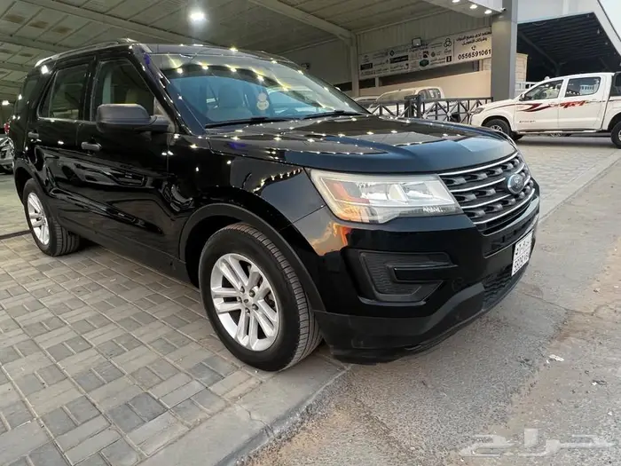 إكسبلورر أسود 2016 ستاندر بدون دبل خليجي ماشي 100ألف 1