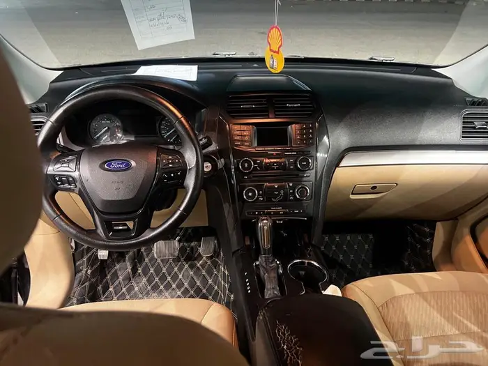 إكسبلورر أسود 2016 ستاندر بدون دبل خليجي ماشي 100ألف 7