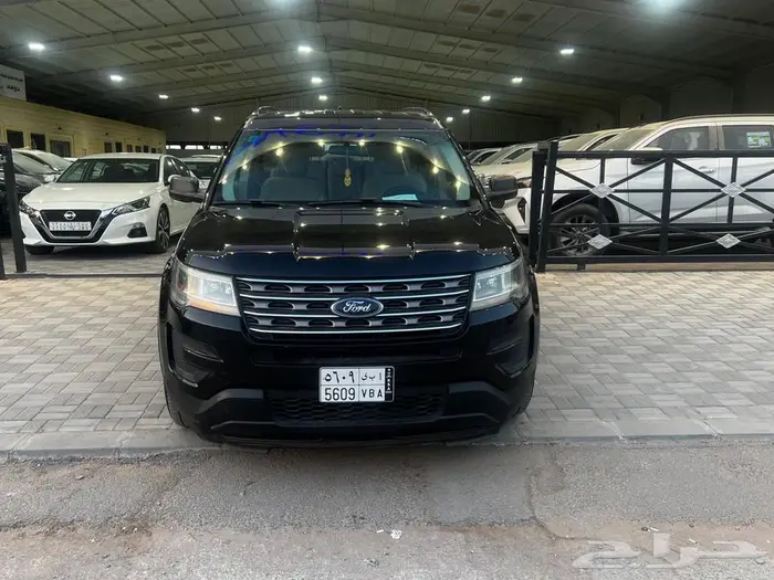 إكسبلورر أسود 2016 ستاندر بدون دبل خليجي ماشي 100ألف 5