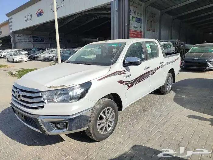 تويوتا هايلوكس غمارتين GLX2 جنوط بنزين 2025سعودى كاش اقساط 7