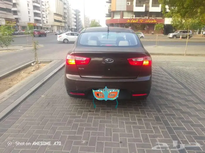 كيا ريو 2013 السوم واصل 13 6