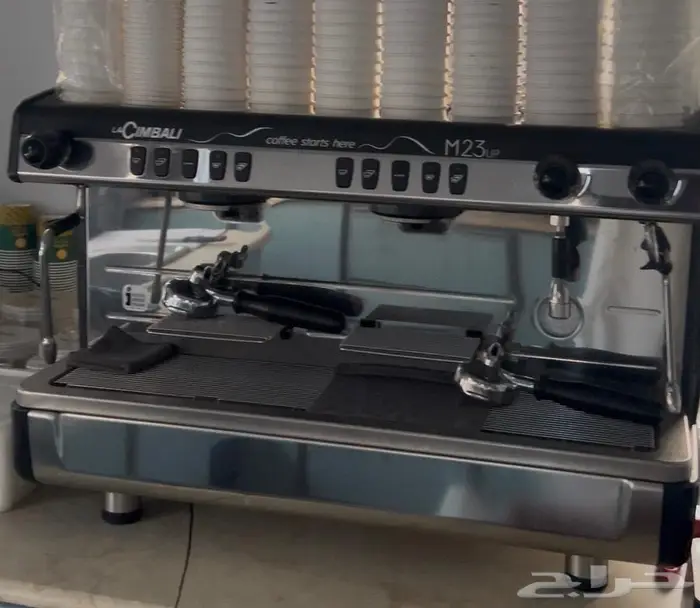 مكينة قهوة لاشمبالي شبه جديده 0