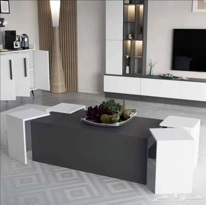 عرض خصم الف ريال لاطقم طاولات الترند بعدة الوان فخمه 9